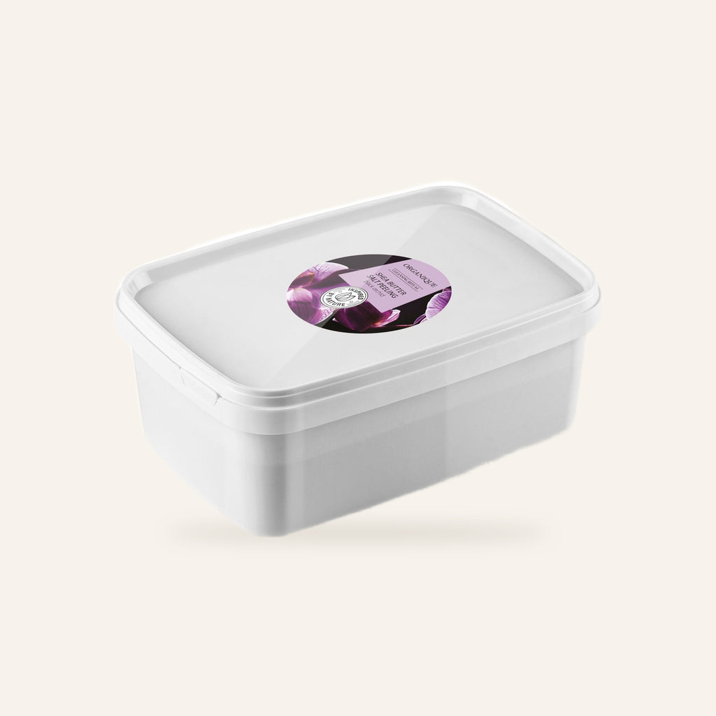 Shea Butter Salt Scrub – Black Orchid 1 kg